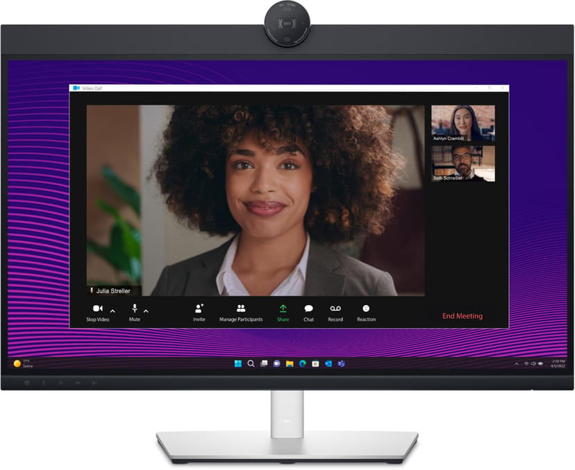 Dell P2724DEB Video Conferencing Monitor 27" 2560 × 1440pixels IPS 16:9