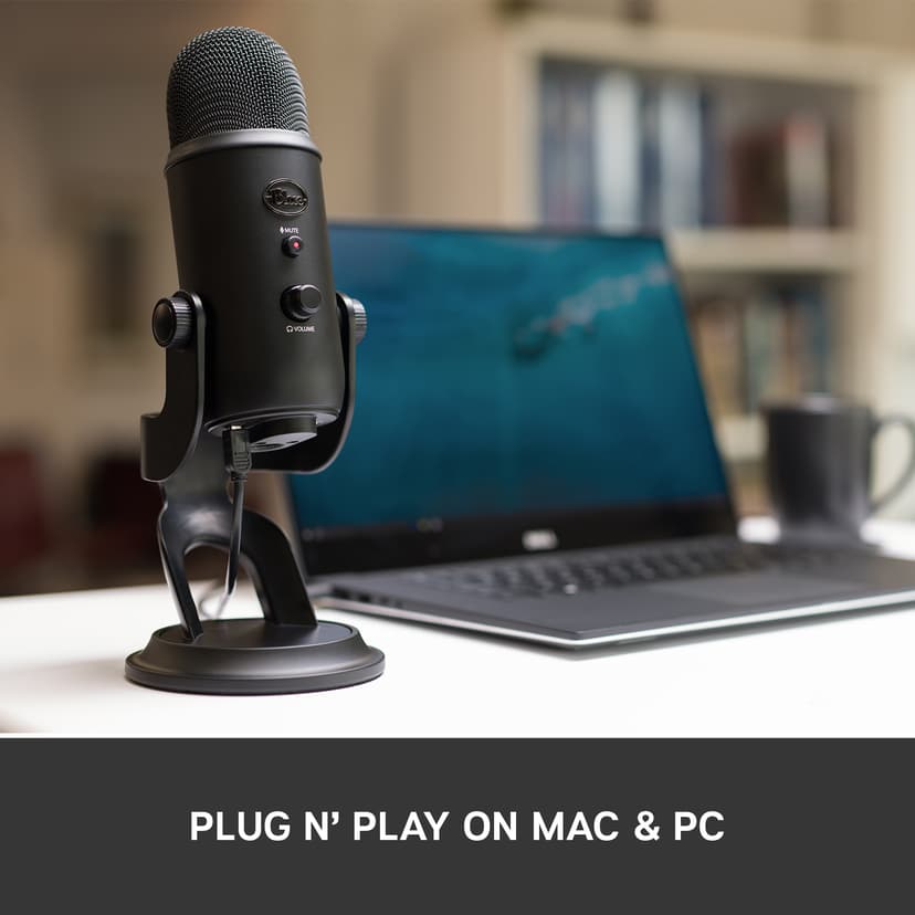 Logitech BLUE Yeti USB Blackout