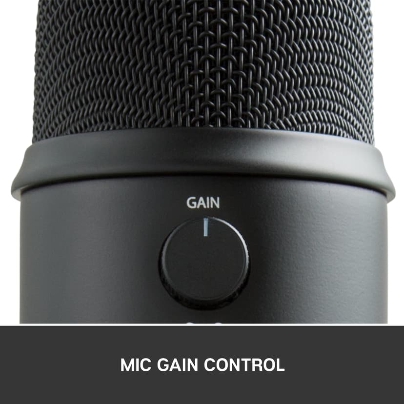 Logitech BLUE Yeti USB Blackout