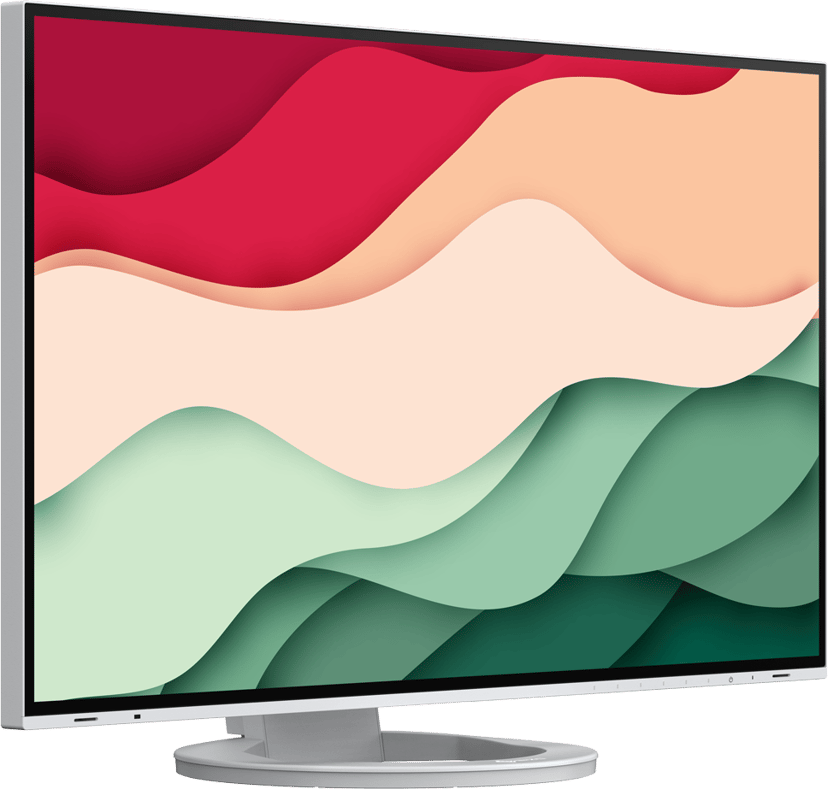 EIZO FlexScan EV2781-WT LED display 68,6 cm (27") 2560 x 1440 pixlar Quad HD Vit 27" 2560 × 1440pixels IPS 16:9 60Hz