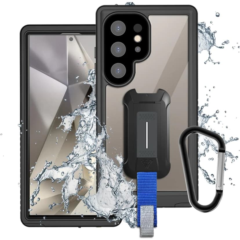 Armor-X Waterproof Case Samsung Galaxy S24 Ultra Musta