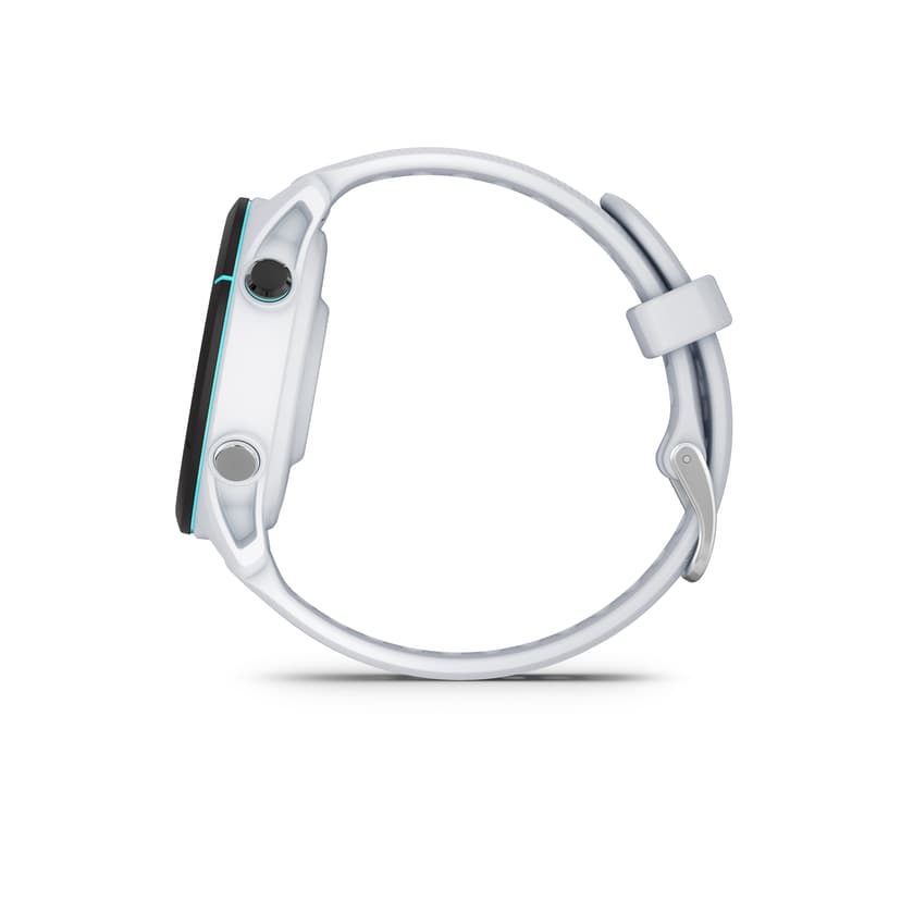 Garmin Forerunner 255S 2,79 cm (1.1") 41 mm Digital 218 x 218 pixlar Pekskärm Svart, Vit GPS Svart, Vit