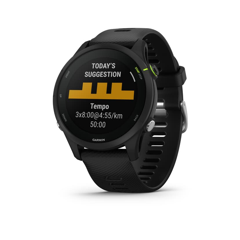 Garmin Forerunner 255 Music Wifi Gps Black Svart