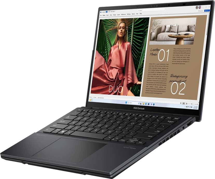 ASUS Zenbook Duo OLED (2024) Intel Core Ultra 7 32GB 1000GB 14"