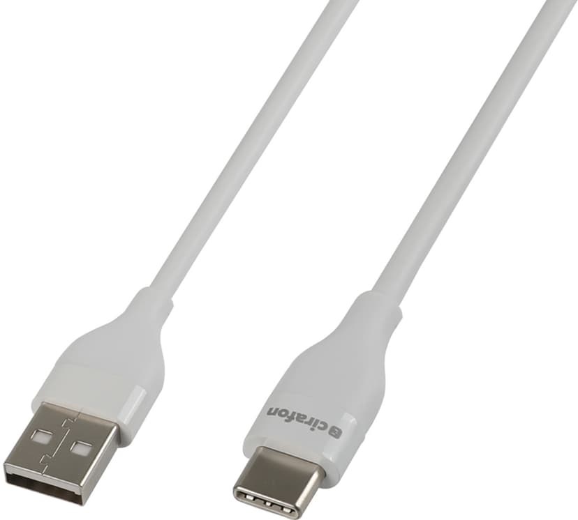 Cirafon CF-AC-TPE-2.0-W Lightning-kabel 1,3 m Wit 1.3m Wit