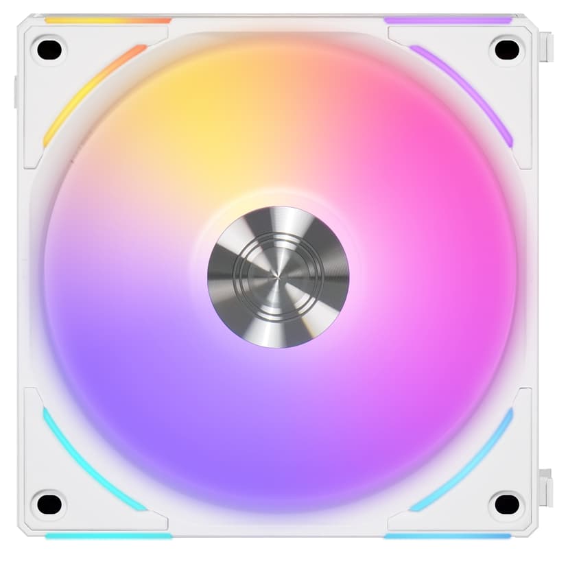 Lian-Li UNI AL120 V2 RGB PWM 3 P Tuuletin Valkoinen