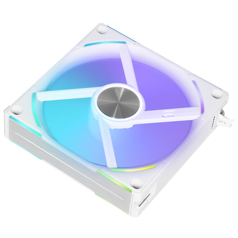 Lian-Li UNI AL120 V2 RGB PWM 3 P Tuuletin Valkoinen