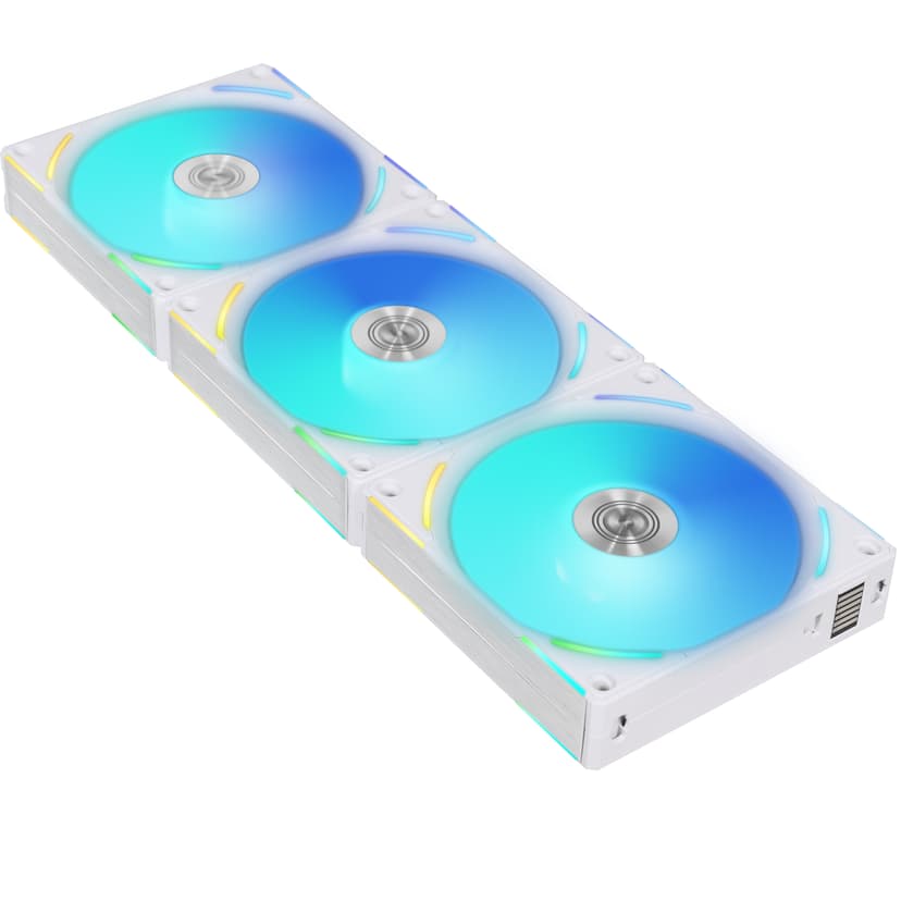 Lian-Li UNI AL120 V2 RGB PWM 3 P Vifte Hvit
