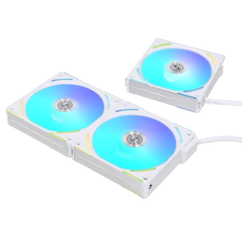 Lian-Li UNI AL120 V2 RGB PWM 3 P Tuuletin Valkoinen