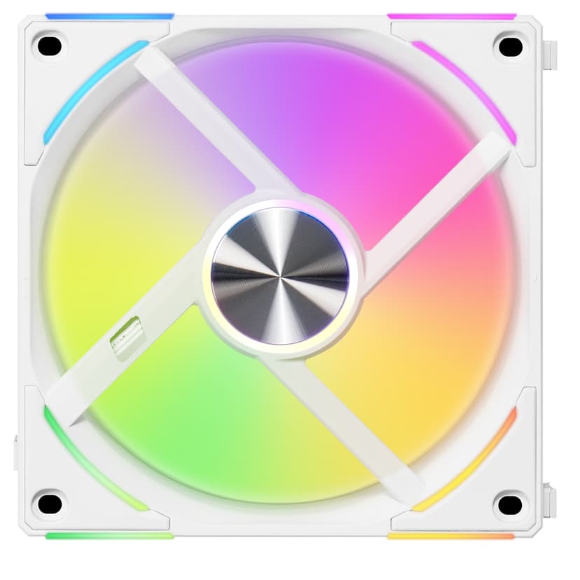 Lian-Li UNI AL120 V2 RGB PWM 3 P Tuuletin Valkoinen
