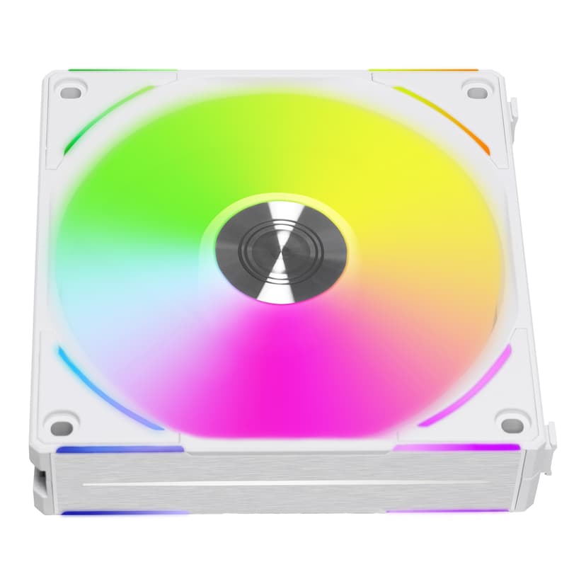 Lian-Li UNI AL120 V2 RGB PWM 3 P Vifte Hvit