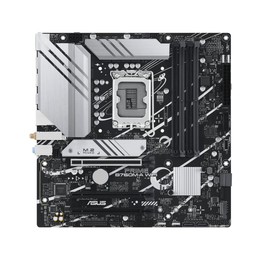 ASUS Prime B760M-A WIFI LGA 1700 Micro-ATX Moderkort