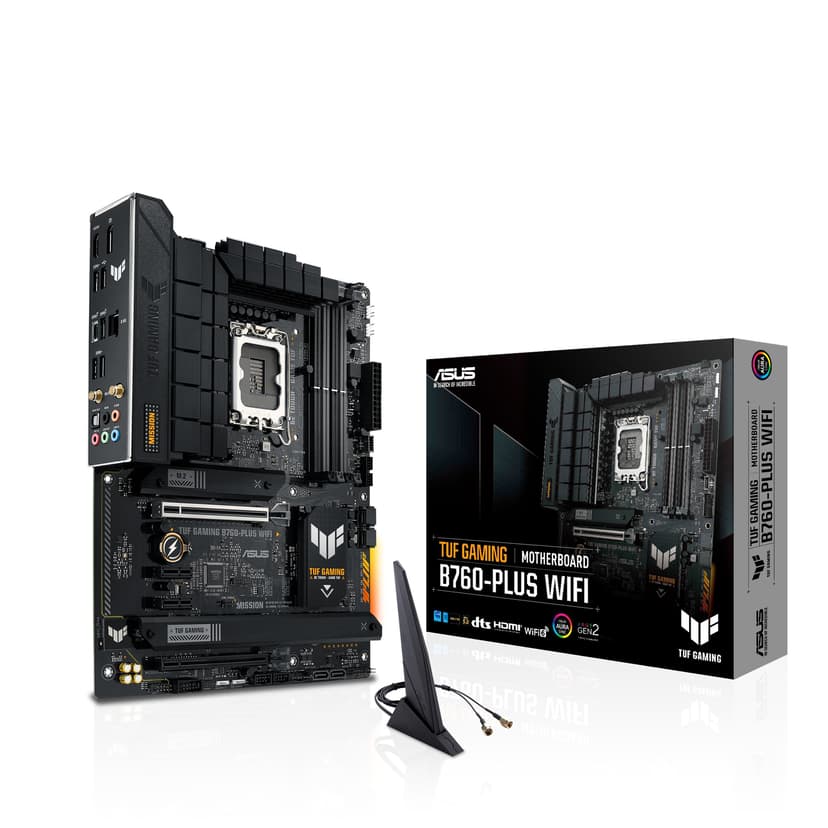 ASUS TUF Gaming B760-PLUS WIFI LGA 1700 ATX Hovedkort