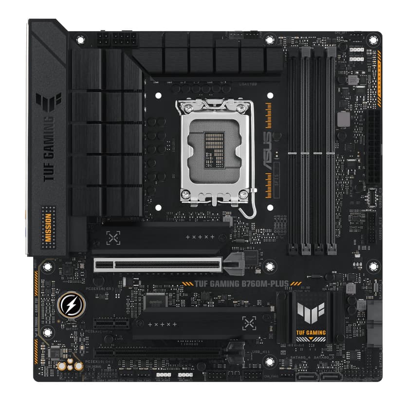 ASUS TUF Gaming B760M-PLUS LGA 1700 Micro-ATX Hovedkort