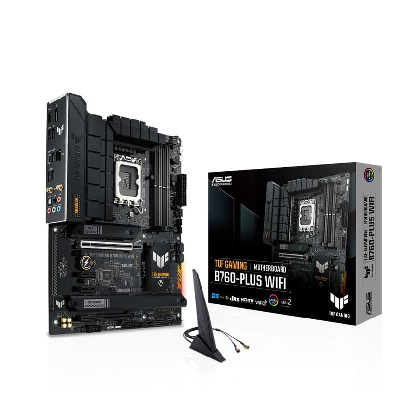 ASUS TUF Gaming B760M-PLUS WIFI LGA 1700 micro ATX Moederbord