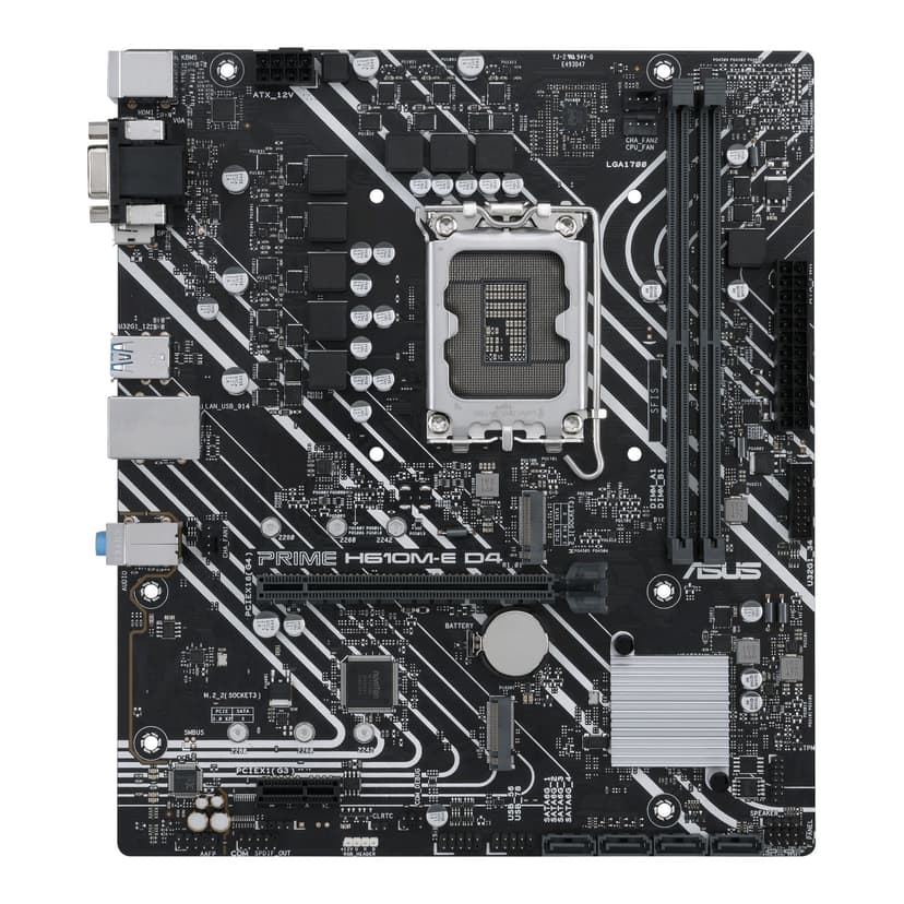 ASUS Prime H610M-E D4-CSM LGA 1700 Micro-ATX Moderkort