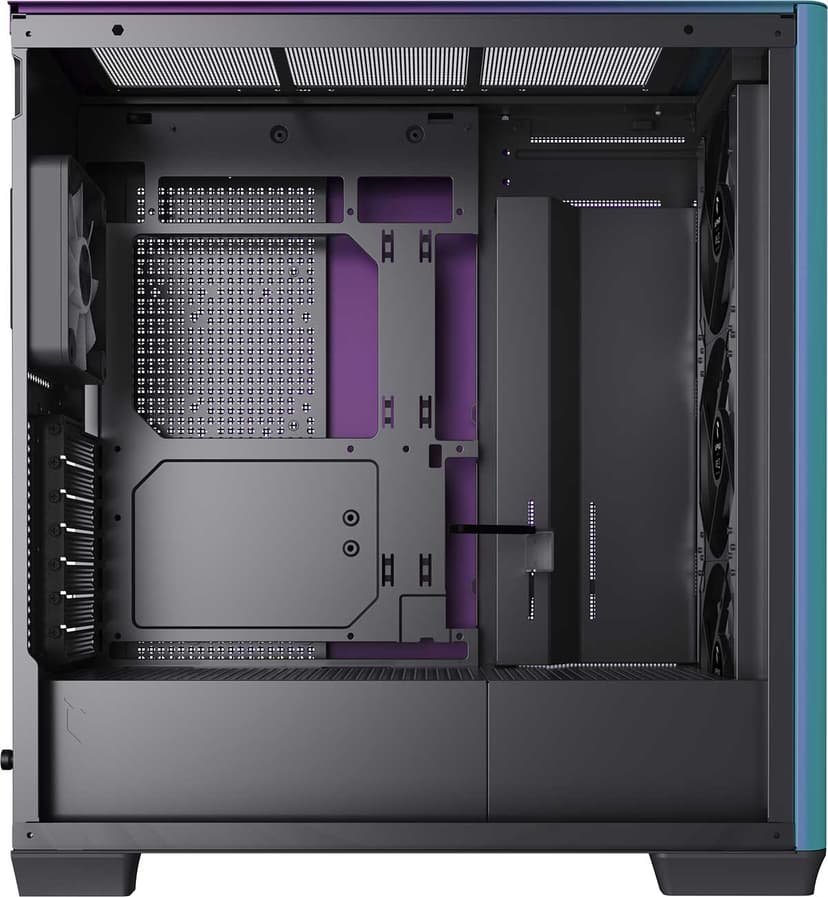 APNX C1 Midi Tower Kromfarget, Lilla, Sort
