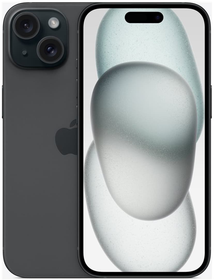 Apple iPhone 15 128GB Sort