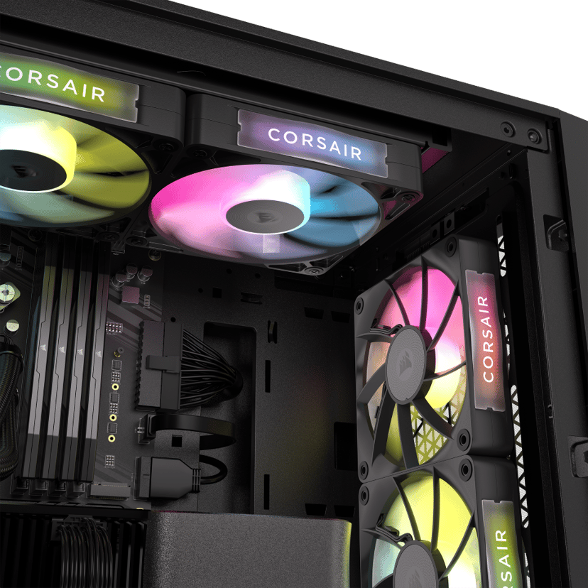 Corsair RX RGB ICUE Link RX120 RGB 120MM Single Fläkt Svart