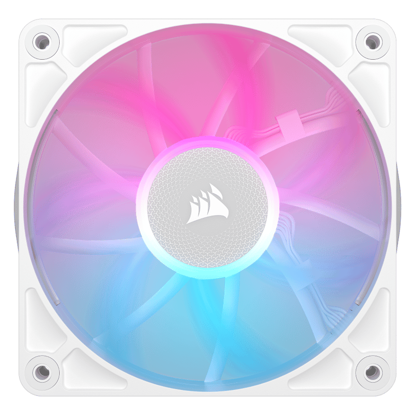 Corsair RX RGB ICUE Link RX120 RGB 120MM Single Fläkt Vit