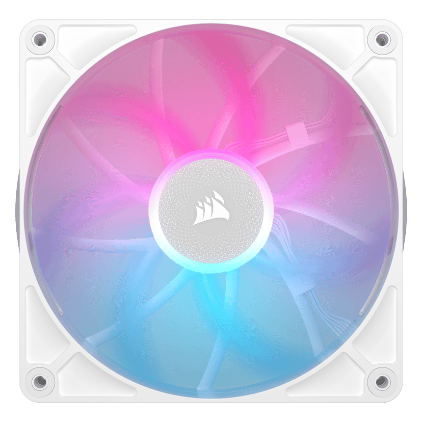 Corsair RX RGB ICUE Link RX140 RGB 140MM Single Fläkt Vit