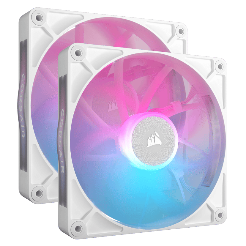 Corsair RX RGB ICUE Link RX140 RGB 140MM Dual Fläkt Vit