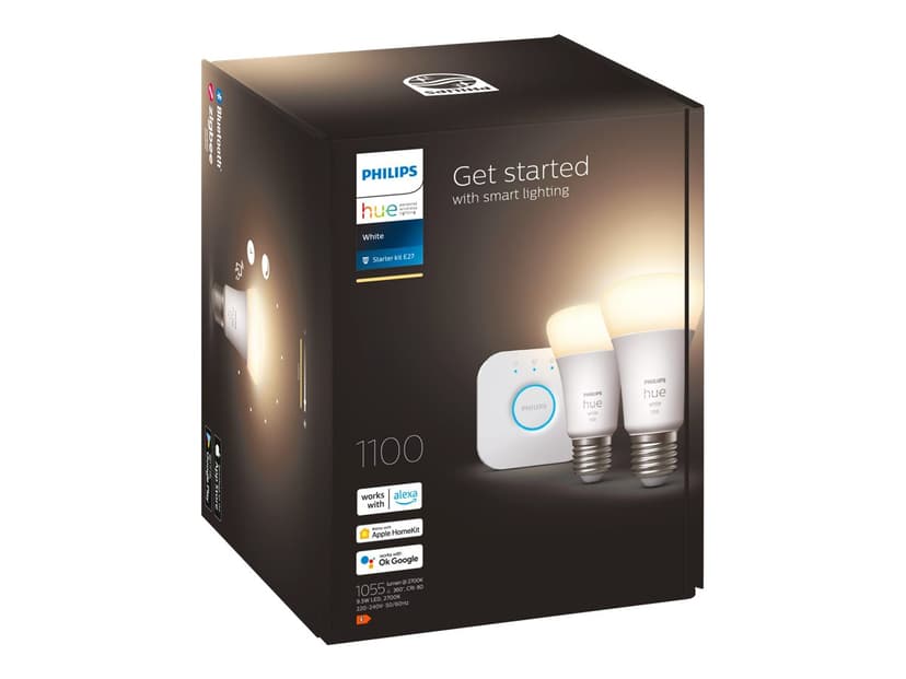 Philips Hue Startkit White 2 x E27