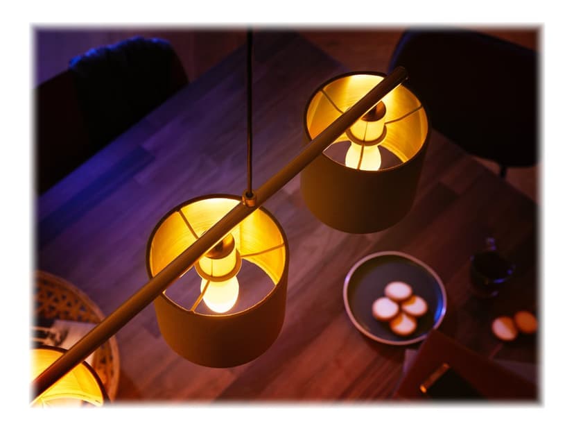 Philips Hue White ambiance Kronljus – E14 smart ljuskälla – (2-pack)