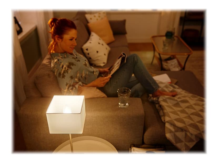 Philips Hue White ambiance Kronljus – E14 smart ljuskälla – (2-pack)