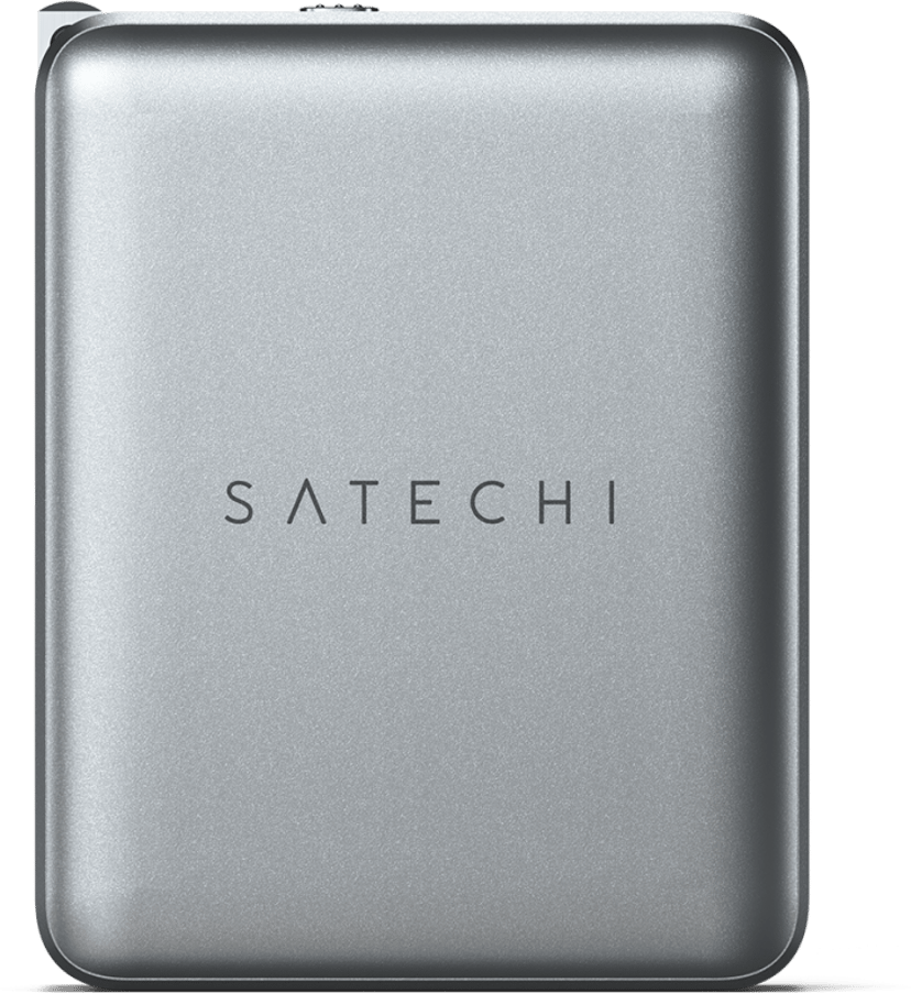 Satechi 145W USB-C GaN-reseladdare med 4 portar Silver