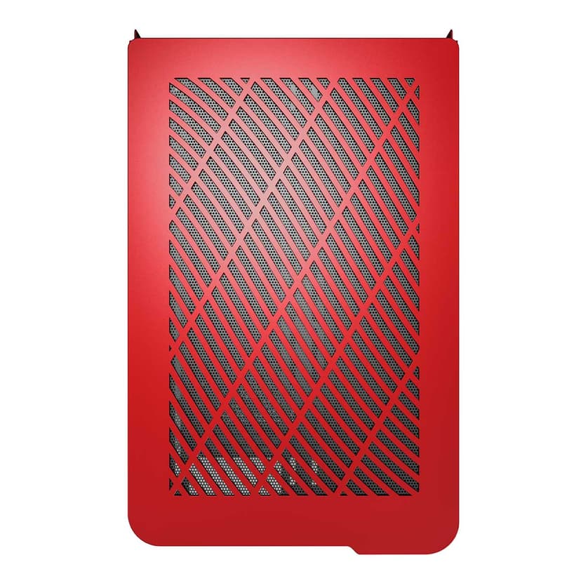 Montech King 95 Curved Glass Midi Tower Rød