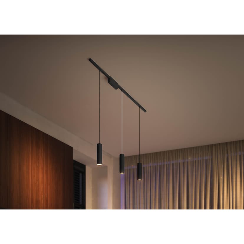 Philips Hue Perifo rak bassats för tak (3 pendelarmaturer)