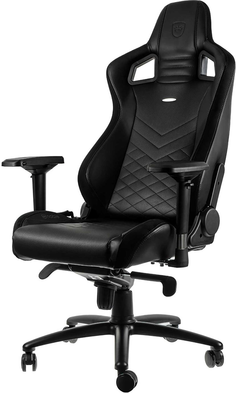 noblechairs EPIC PC-gamingstol Polstret Sete Sort