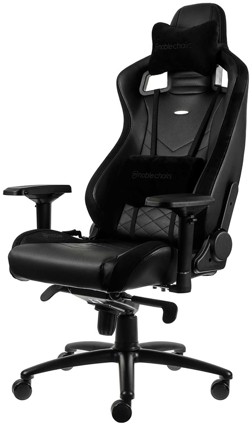 noblechairs EPIC PC-pelituoli pehmustettu istuin Musta