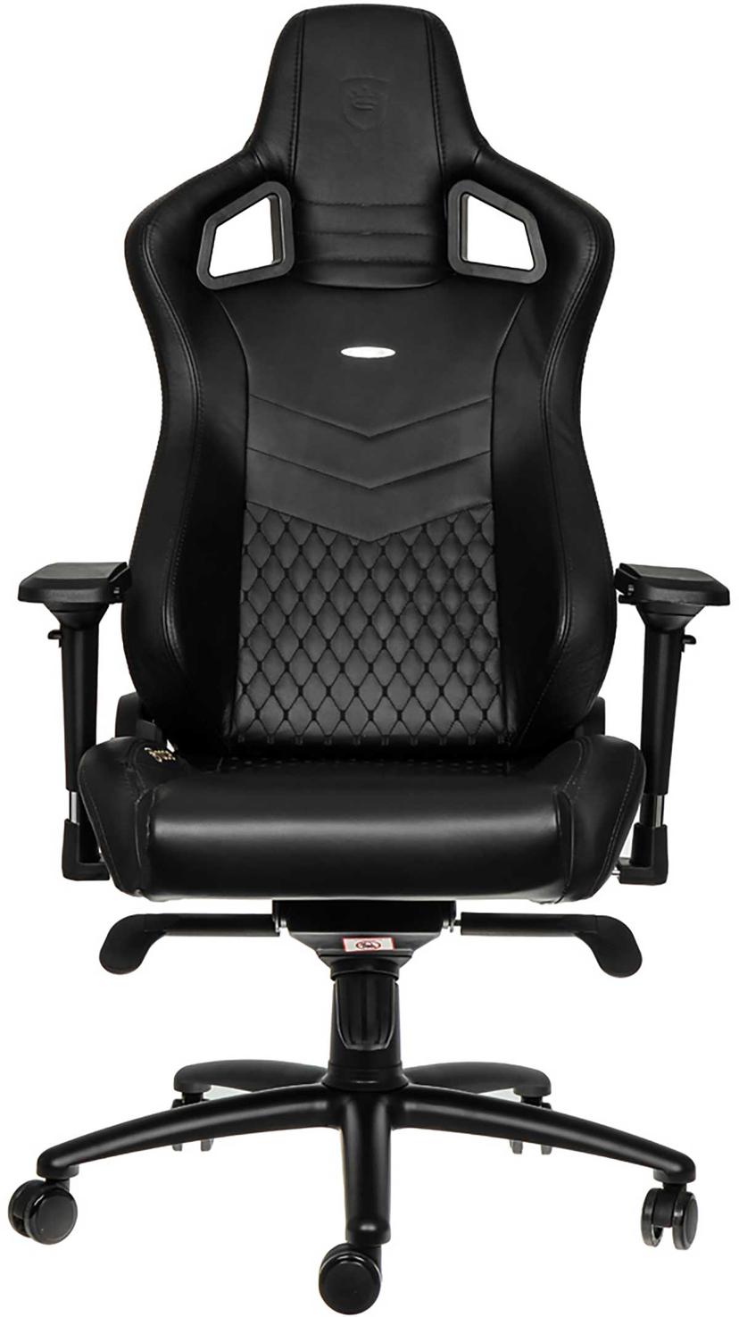 noblechairs EPIC PC-pelituoli pehmustettu istuin Musta