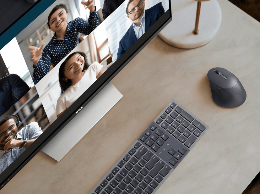 Dell Premier Collaboration Keyboard & Mouse - Km900 Langaton Pohjoismainen