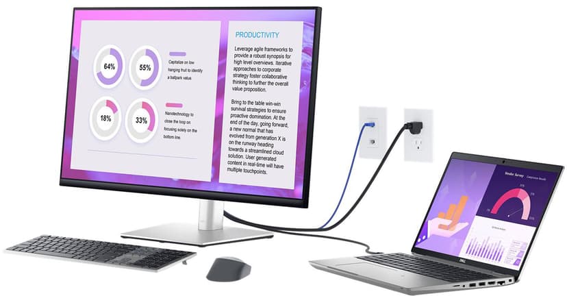 Dell P3223QE UHD 31.5" 3840 x 2160pixels IPS 16:9 60Hz