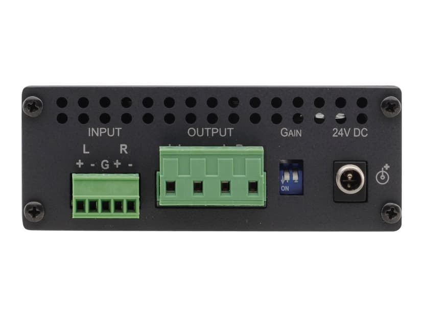 Kramer Electronics 11-70817090 audio versterker 2.0 kanalen Thuis Zwart