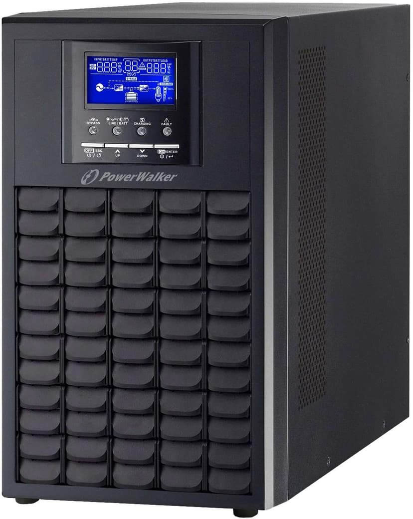 Powerwalker VFI 5000 EVS uforstyrrbar strømforsyning (UPS) Dobbeltkonvertering (Online) 5 kVA 5000 W