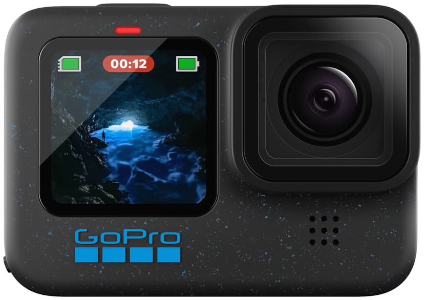 GoPro HERO12 Black kamera til actionsport 27 MP 5K Ultra HD CMOS 25,4 / 1,9 mm (1 / 1.9") Wi-Fi 126 g