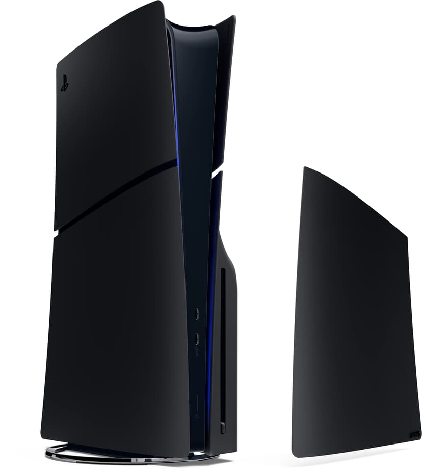 Sony Playstation 5 Slim Cover - Midnight Black Svart
