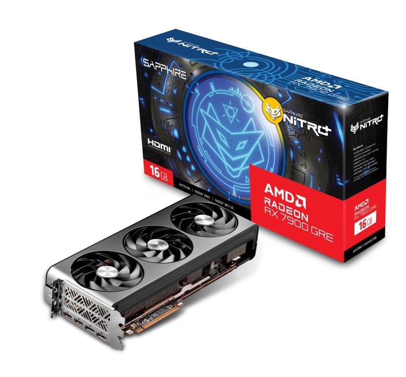 Sapphire NITRO+ AMD Radeon RX 7900 GRE 16GB 16GB