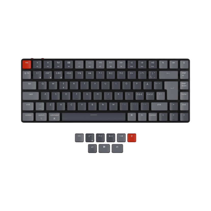 Keychron K3 RGB v2 Keychron LP Brown Keychron Optical Brown Pohjoismainen