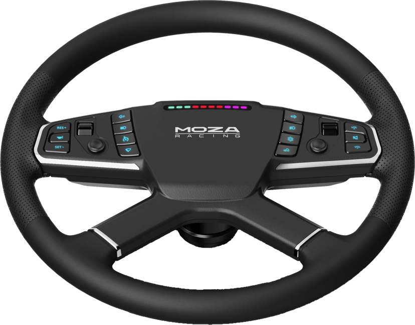 Moza Racing MOZA TSW Truck Wheel Svart Ratt PC Svart