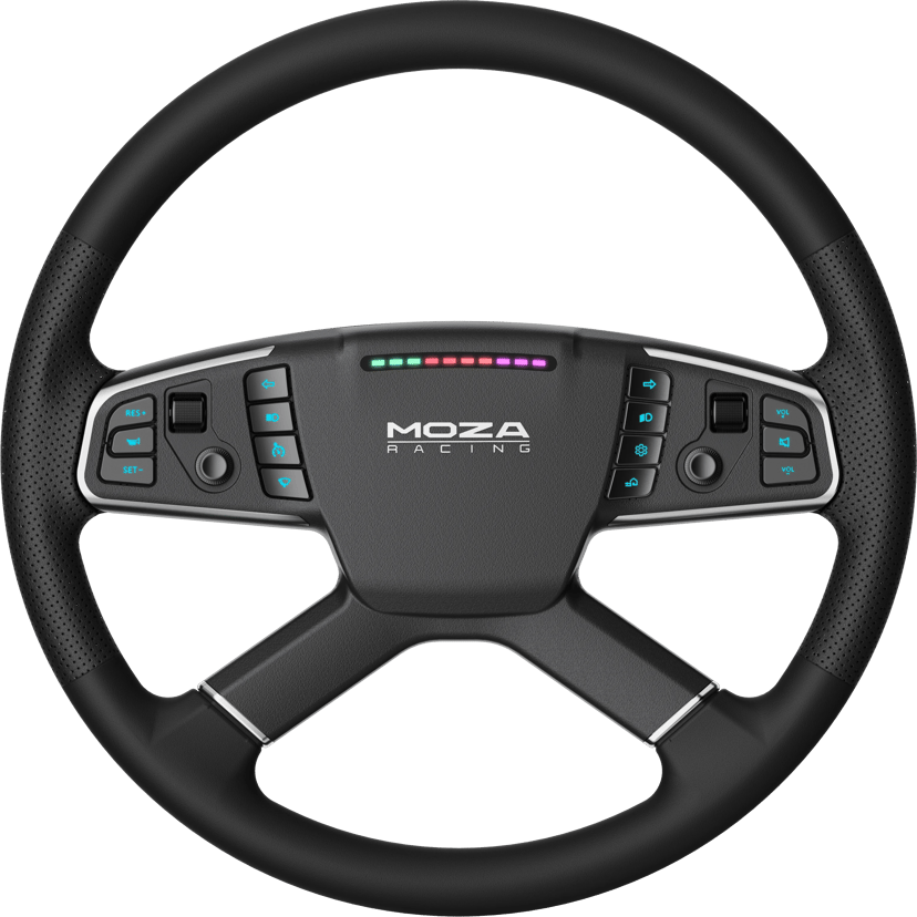 Moza Racing MOZA TSW Truck Wheel Svart Ratt PC Svart
