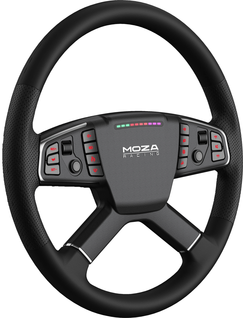 Moza Racing MOZA TSW Truck Wheel Svart Ratt PC Svart