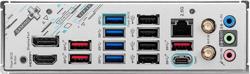 MSI X670E Gaming Plus WIFI Socket AM5 ATX Bundkort