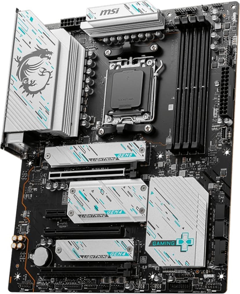 MSI X670E Gaming Plus WIFI Socket AM5 ATX Bundkort