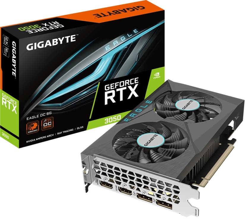 Gigabyte GeForce RTX 3050 EAGLE OC 6G 6GB