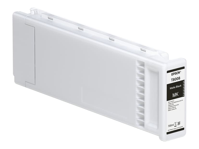 Epson Inkt matzwart T80080N 700ml